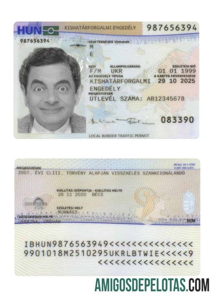 Autorização de residência na Hungria baixar para verificação